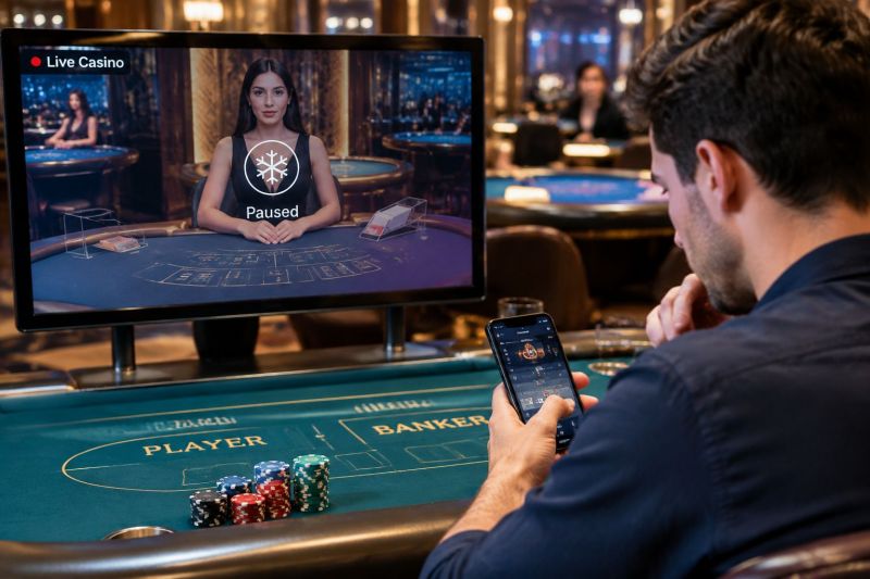 ¿Qué pasa si se desconecta una mesa en vivo? Guía para jugadores mexicanos